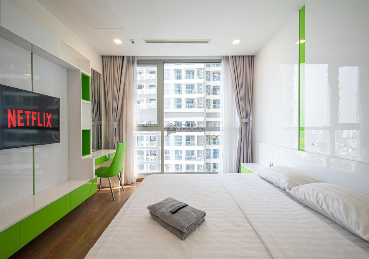 The Vinhomes Central Park Apartments - The Buildings Surrounding Landmark 81 Ho Chi Minh-stad Buitenkant foto