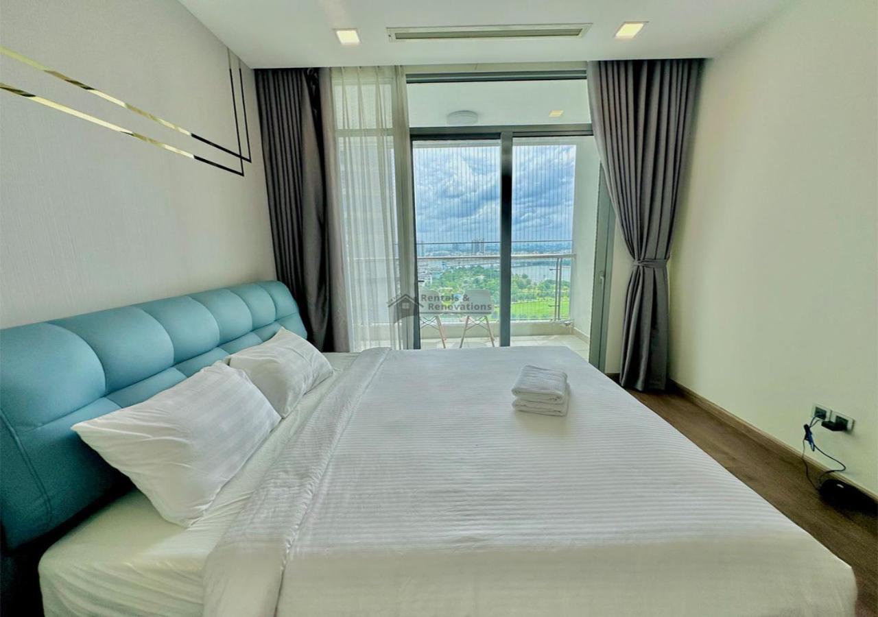 The Vinhomes Central Park Apartments - The Buildings Surrounding Landmark 81 Ho Chi Minh-stad Buitenkant foto