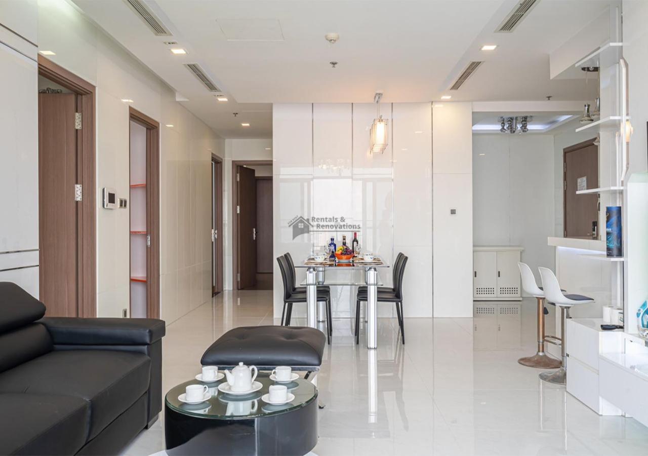 The Vinhomes Central Park Apartments - The Buildings Surrounding Landmark 81 Ho Chi Minh-stad Buitenkant foto