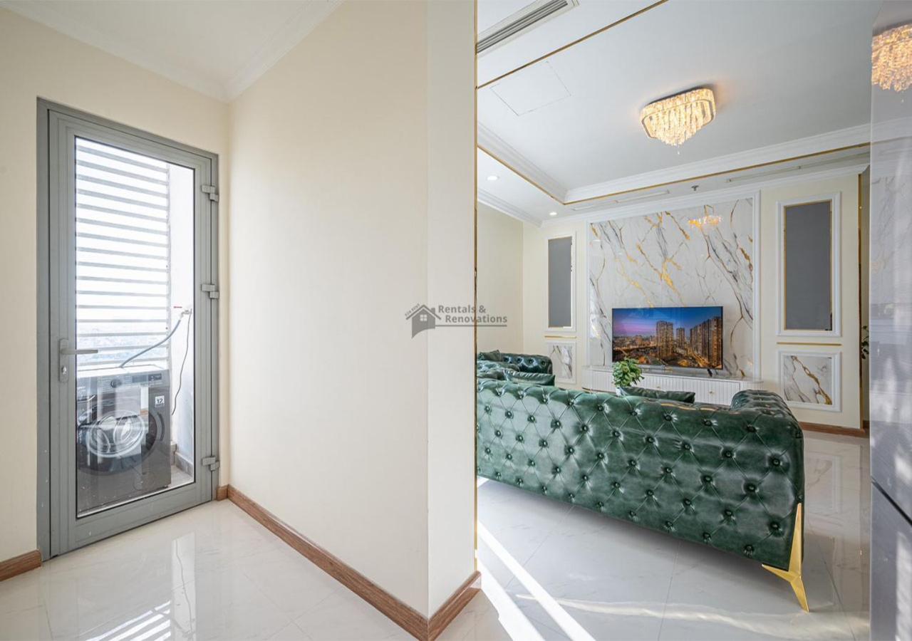 The Vinhomes Central Park Apartments - The Buildings Surrounding Landmark 81 Ho Chi Minh-stad Buitenkant foto