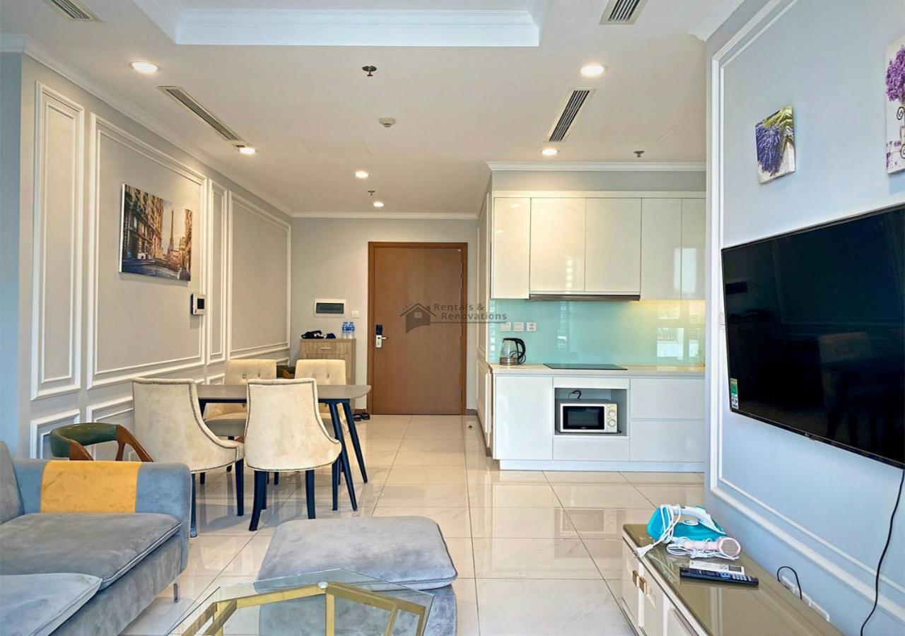 The Vinhomes Central Park Apartments - The Buildings Surrounding Landmark 81 Ho Chi Minh-stad Buitenkant foto