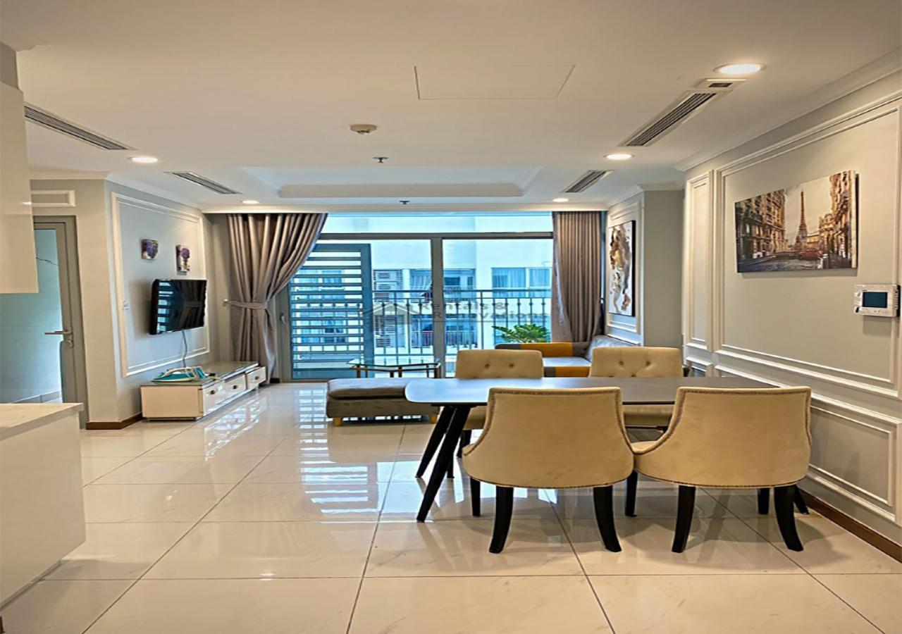 The Vinhomes Central Park Apartments - The Buildings Surrounding Landmark 81 Ho Chi Minh-stad Buitenkant foto