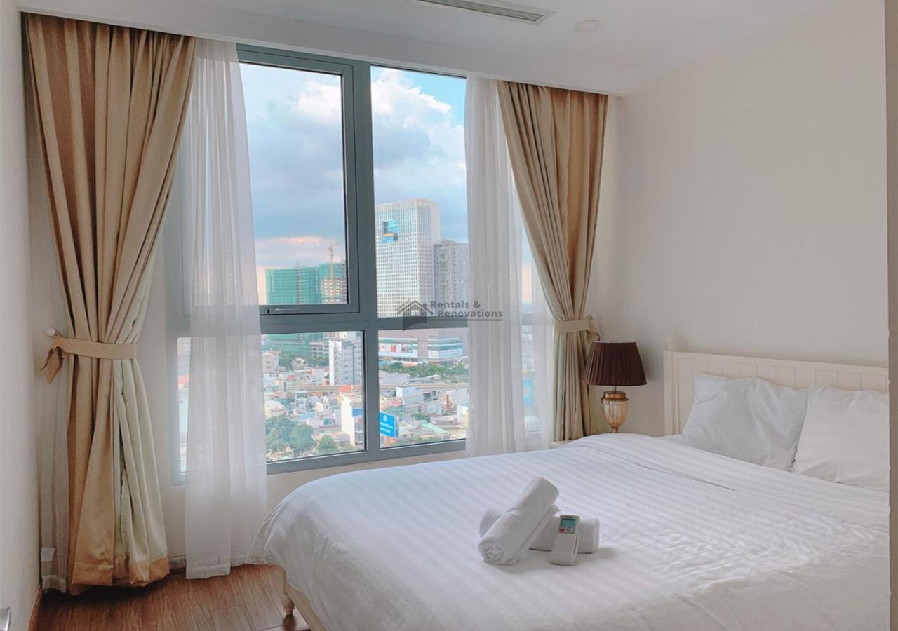 The Vinhomes Central Park Apartments - The Buildings Surrounding Landmark 81 Ho Chi Minh-stad Buitenkant foto
